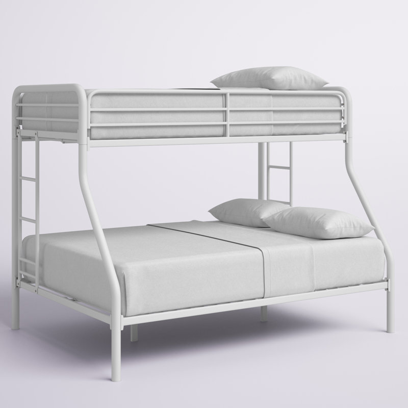 Mack & Milo™ Inko Twin Over Full Metal Standard Bunk Bed by Mack & Milo™ & Reviews Wayfair
